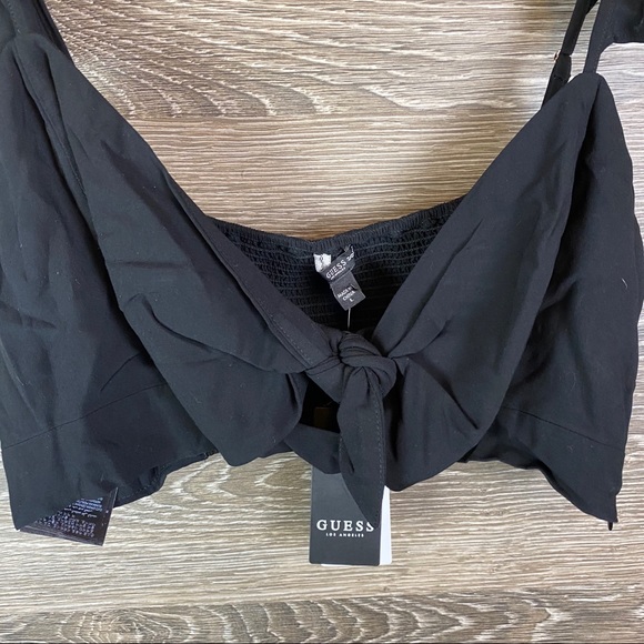 Charissa Tie Front Crop Top NWT - Picture 6 of 9